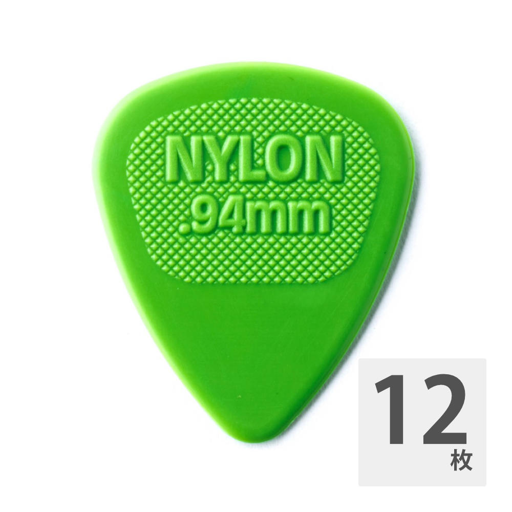JIM DUNLOP 443R NYLON MIDI STD 0.94 ピック×12枚