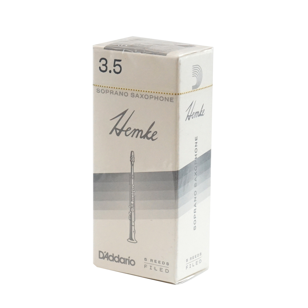 D’Addario Woodwinds/RICO LRICHMSS3.5/フレデリック・ヘムケ ソプラノサックスリード［3.5］×3箱