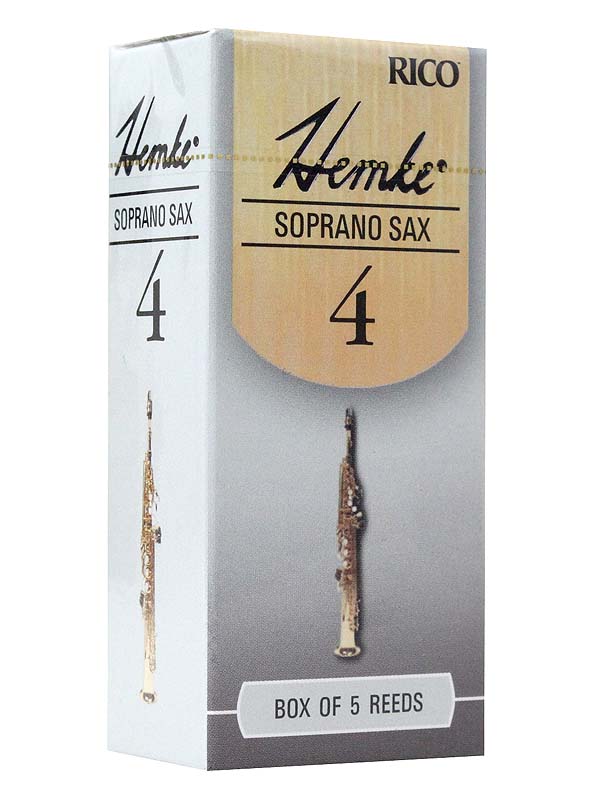 D’Addario Woodwinds/RICO LRICHMSS4/フレデリック・ヘムケ ソプラノサックスリード［4］×3箱