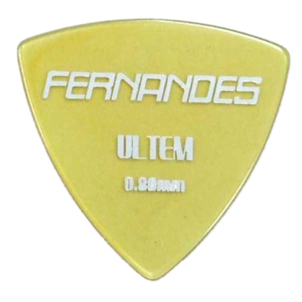 FERNANDES P-100UT 0.8mm ULTEM PICK トライアングル ギターピック×10枚