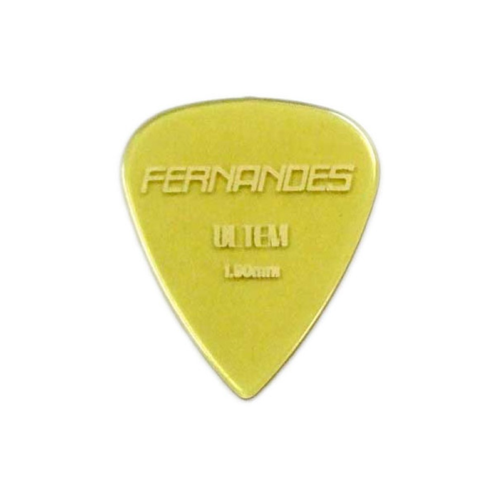 FERNANDES P-100UA 1.0mm ULTEM PICK ティアドロップ ギターピック×10枚