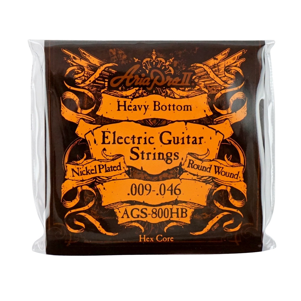 AriaProII AGS-800HB エレキギター弦×12セット