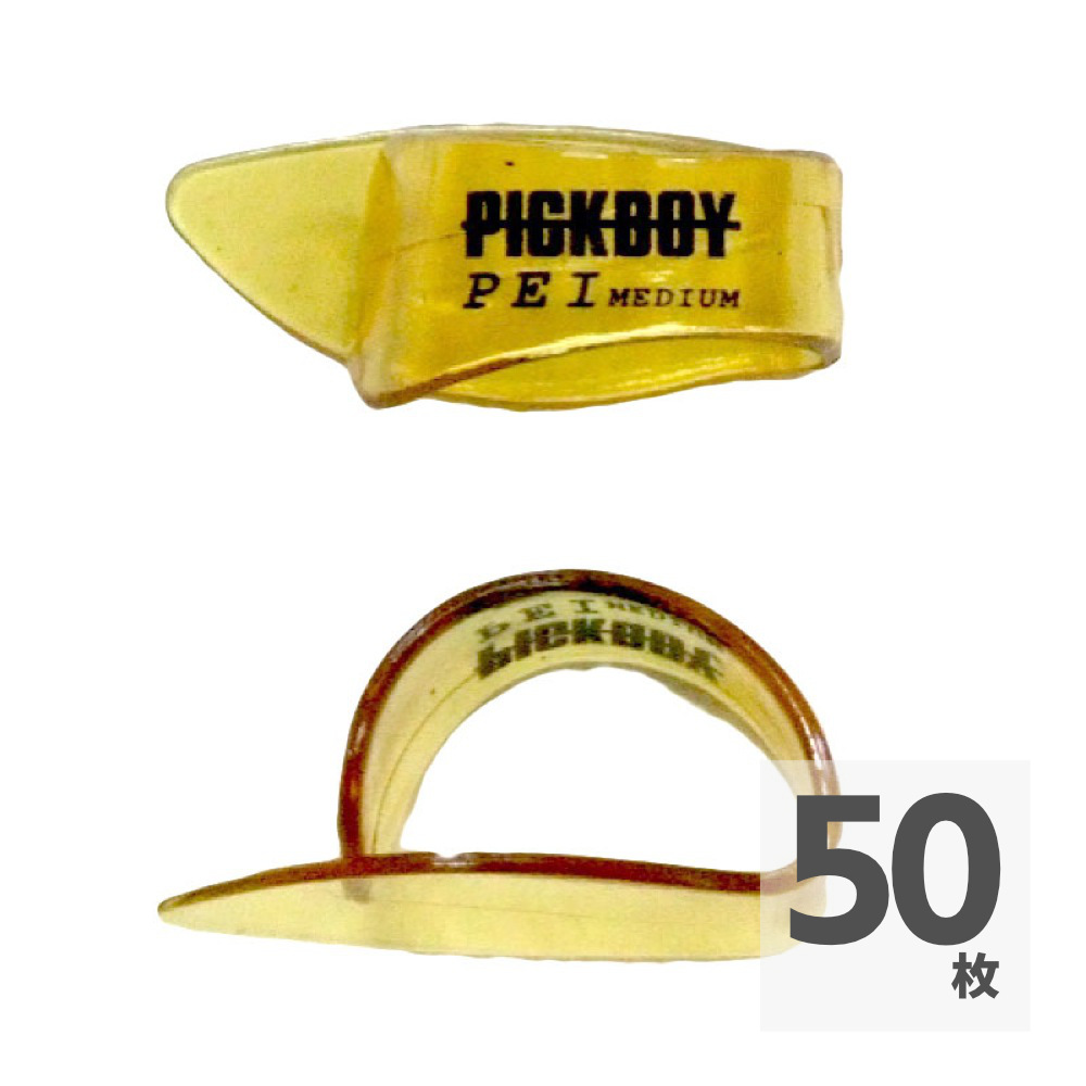 PICK BOY TP-PEI/M THUMB PICK P.E.I MEDIUM サムピック×50枚