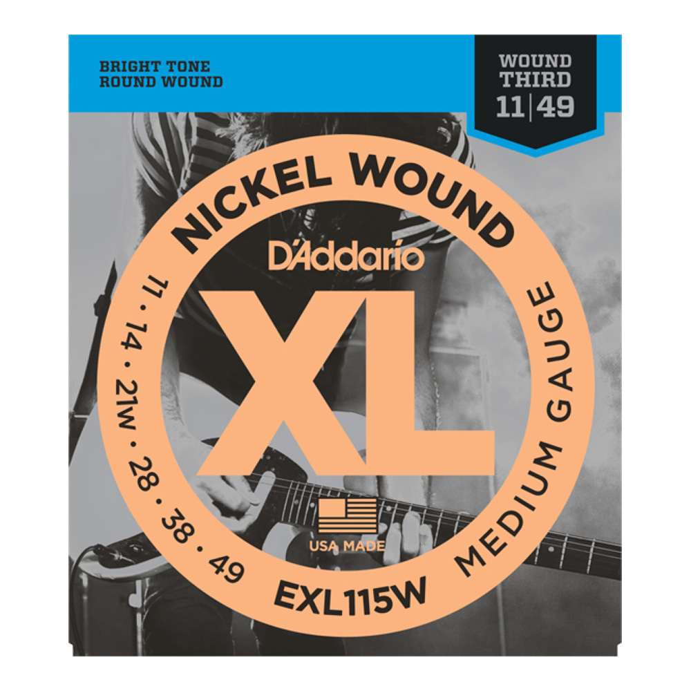 D'Addario EXL115W×10SET