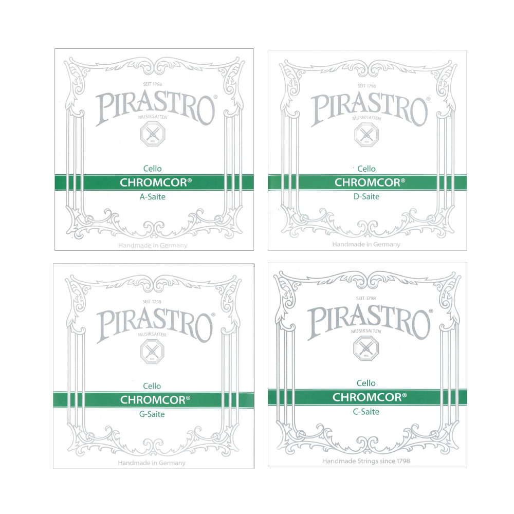 PIRASTRO Cello Chromcor チェロ弦セット クロムスチール