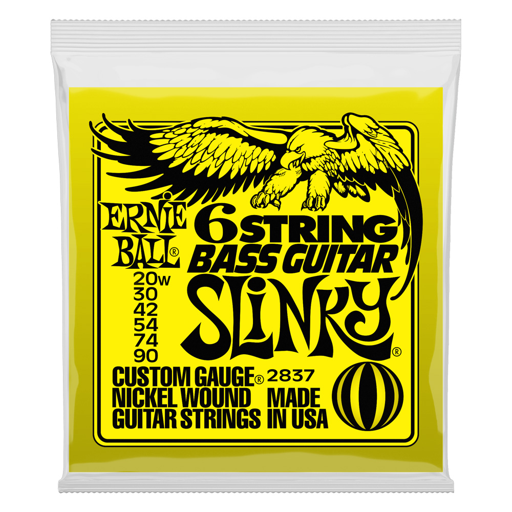 ERNIE BALL 2837 6-STRING BASS GUITAR 6弦ベースギター弦×3セット