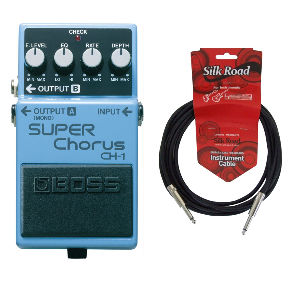 BOSS CH-1 3Mシールドケーブル付き スーパーコーラス エフェクター