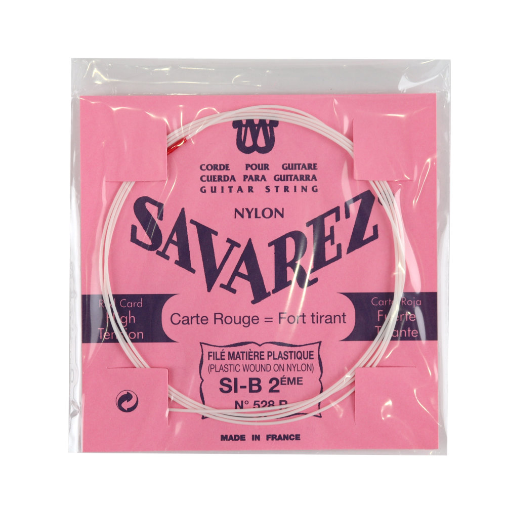 SAVAREZ 528R 2弦 フラメンコギターバラ弦×5本