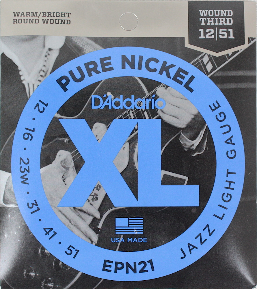 D'Addario EPN21 Jazz Light エレキギター弦×5SET