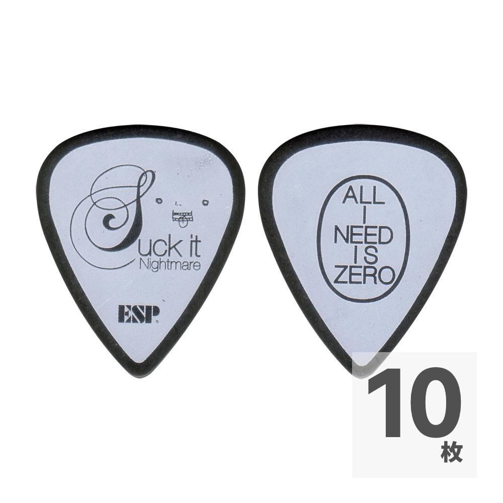 ESP PA-NS08 BK ナイトメア Sakitoモデル ギターピック×10枚