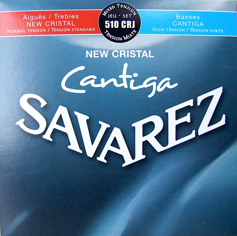 SAVAREZ 510CRJ NEW CRISTAL Cantiga ×6SET MIX TENSION SET クラシックギター弦