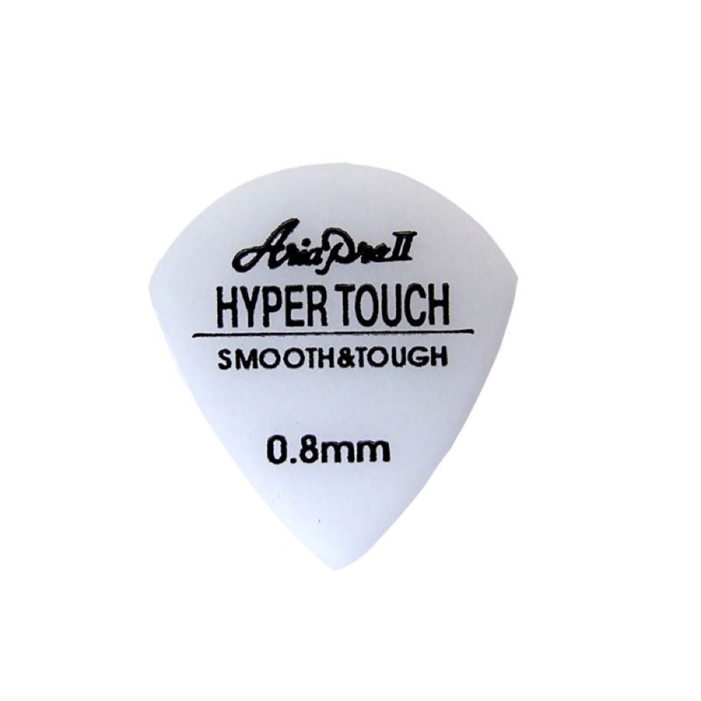 AriaProII HYPER TOUCH Jazz 0.8mm WH×50枚 ギターピック