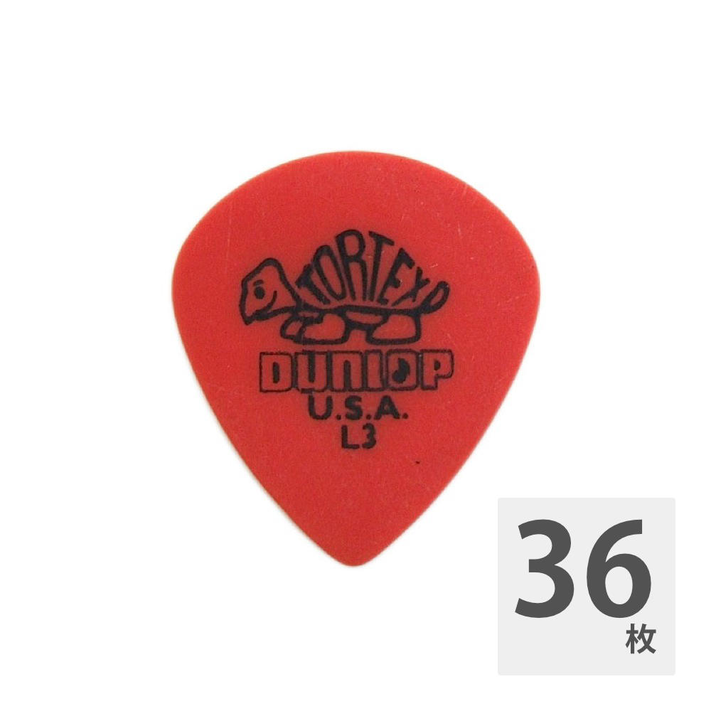 JIM DUNLOP 472R TORTEX JAZZ L3×36枚 ギターピック
