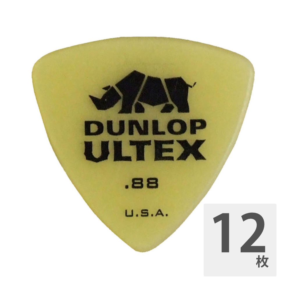 JIM DUNLOP ULTEX TRIANGLE 426 0.88mm ピック×12枚