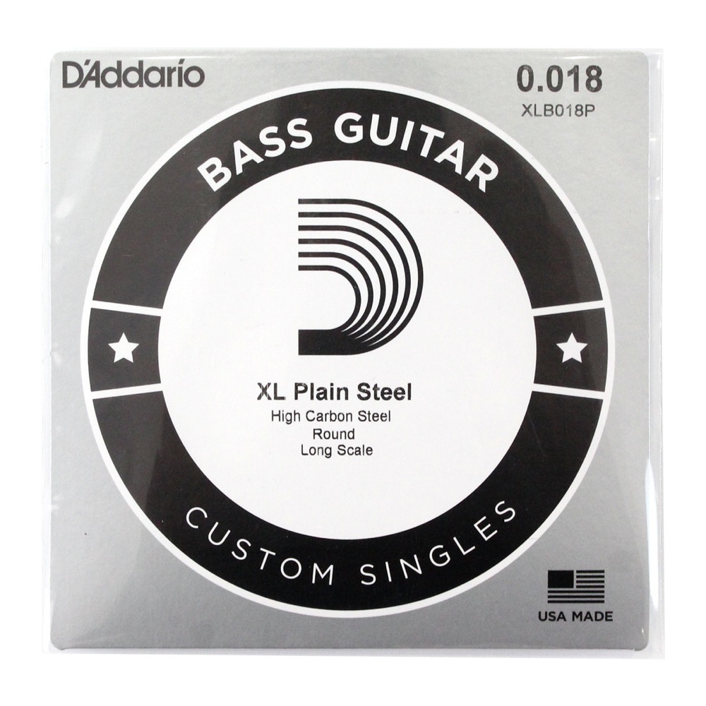 D’Addario XLB018P ベース用バラ弦×5本