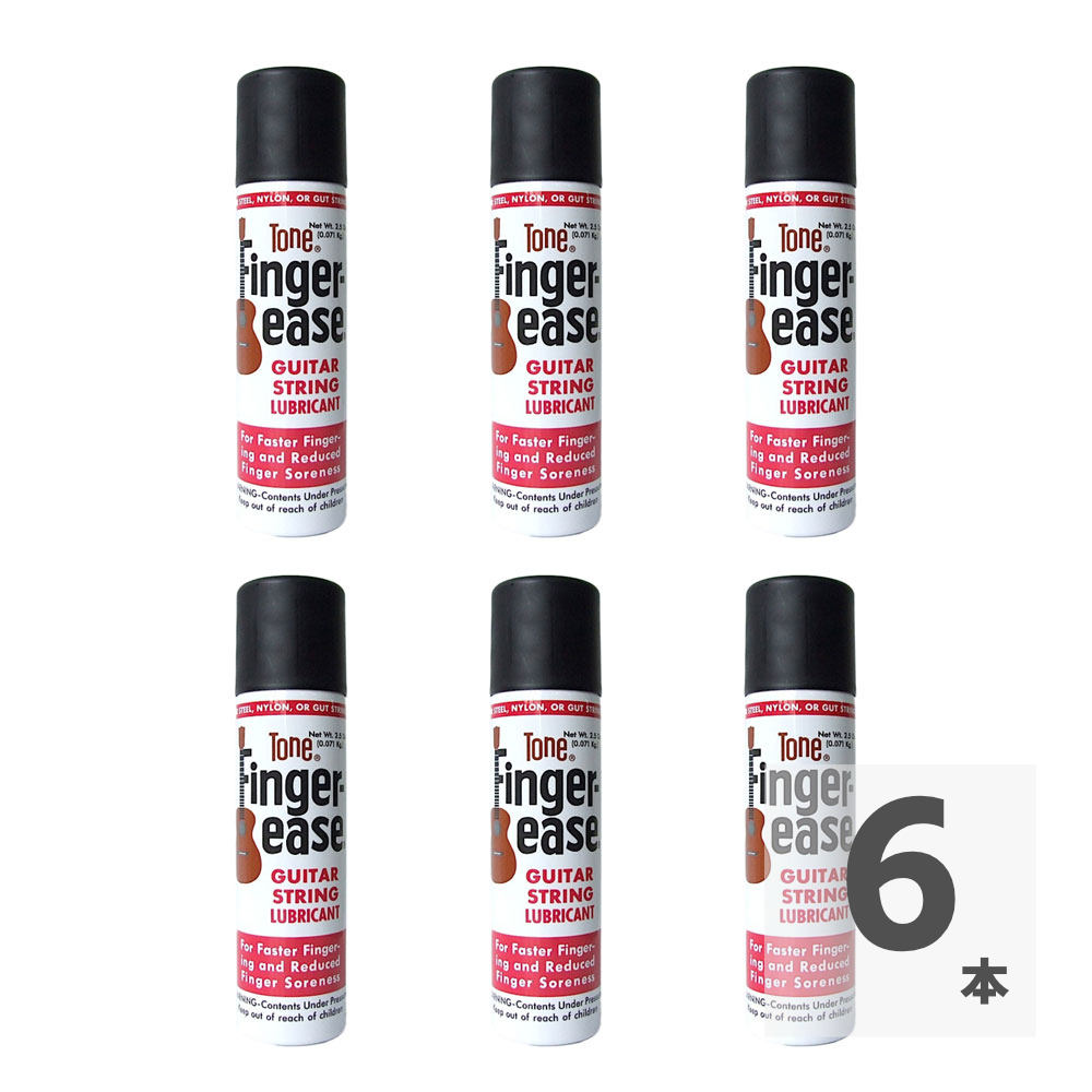 TONE FINGER-EASE フィンガーイーズ 指板潤滑剤×6本セット